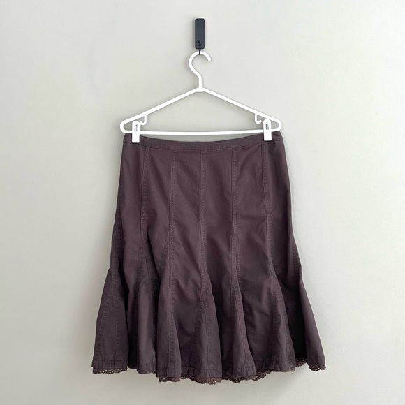 Chocolate brown skirt - Picture 1 of 11
